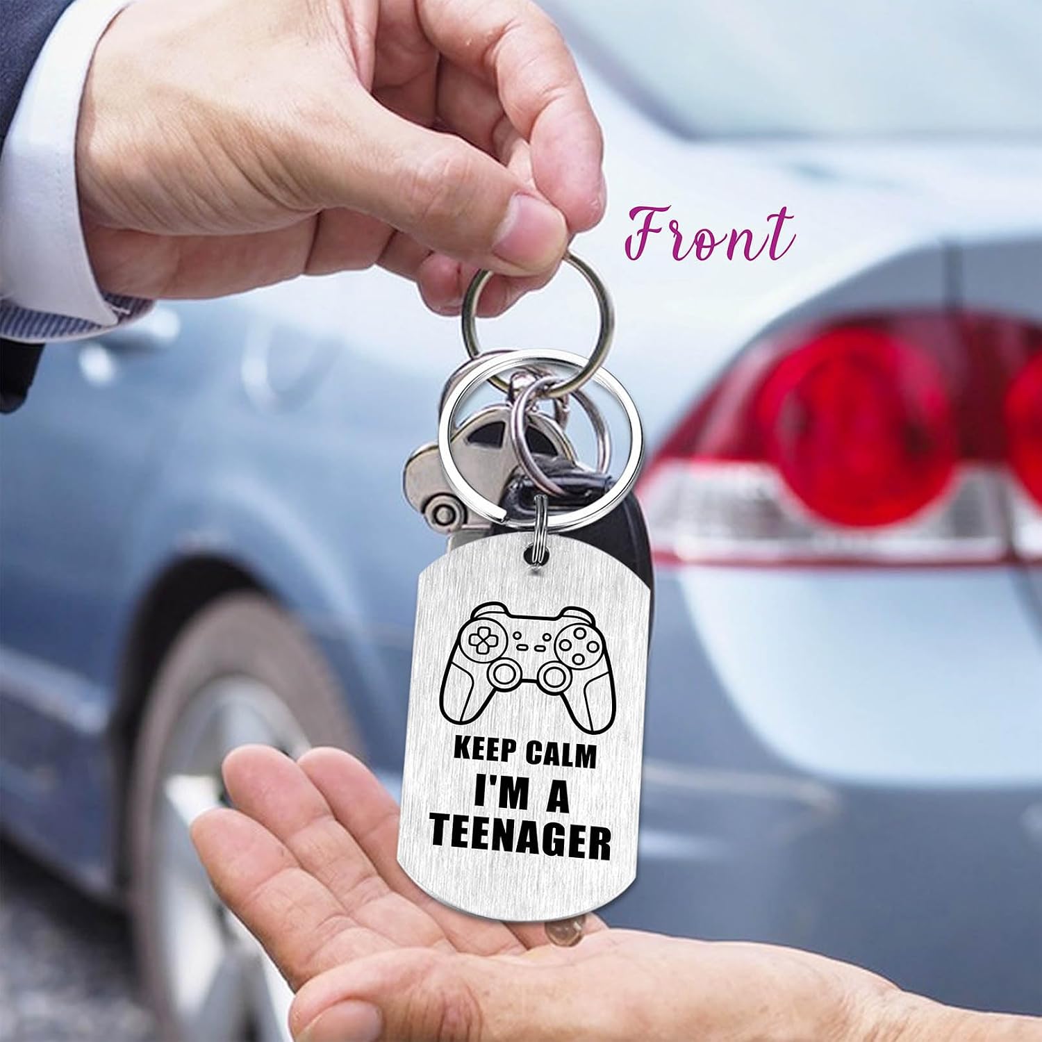 EE&YU Teenage Gifts for Girls Boys, Teenager Birthday Christmas Keychain image 4