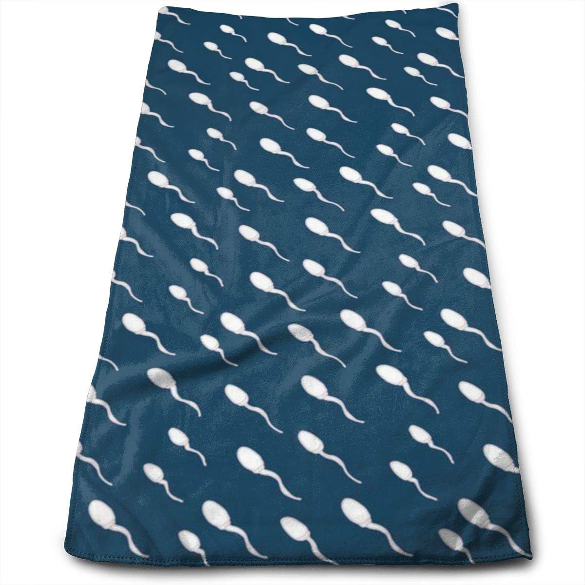 AOGHEJ Swimming Sperm in NavyMachine Towel for Drying