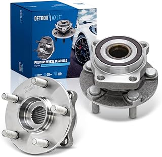 Detroit Axle 2 Front Wheel Bearing Hubs for Subaru Forester Crosstrek Impreza XV Crosstrek 2014-2023 - Durable 513413 Assemblies w/10-Year Warranty