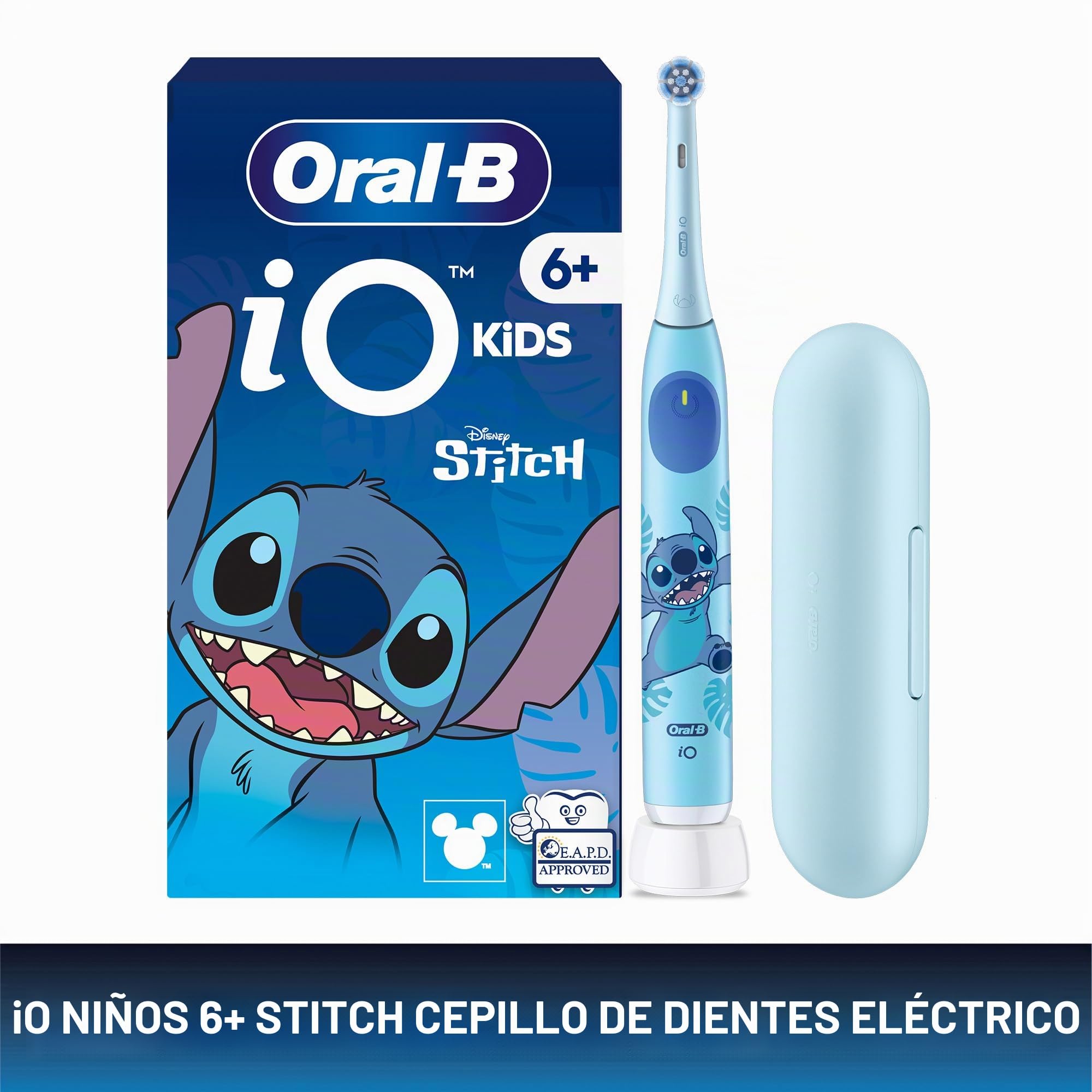 Oral-B iO Kids 6+ Stitch - Cepillo de dientes cargado