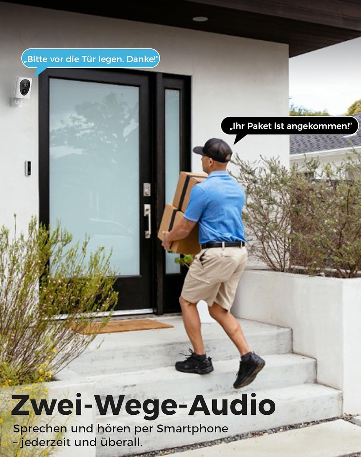 VIRTAVO 2K 3MP Überwachungskamera Aussen Solar, Kamera Aussen Akku, Starlight Farb‑Nachtsicht, 2.4GHz Kabellos mit PIR‑Bewegungserkennung, 2‑Wege Audio, SD/Cloud ohne Pflicht‑ABO, SF1