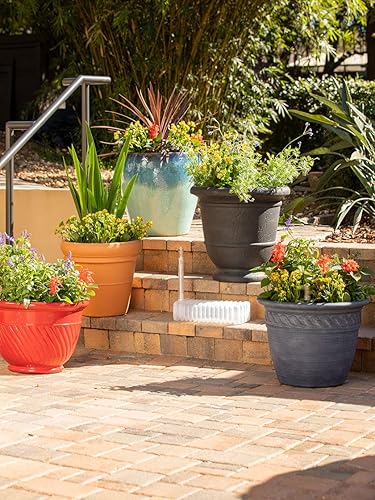 Miniatura 2 de Gardeners Supply Company Inserto de riego automático ajustable para macetas y macetas | Depósito de agua para contenedores rectangulares, cuadrados