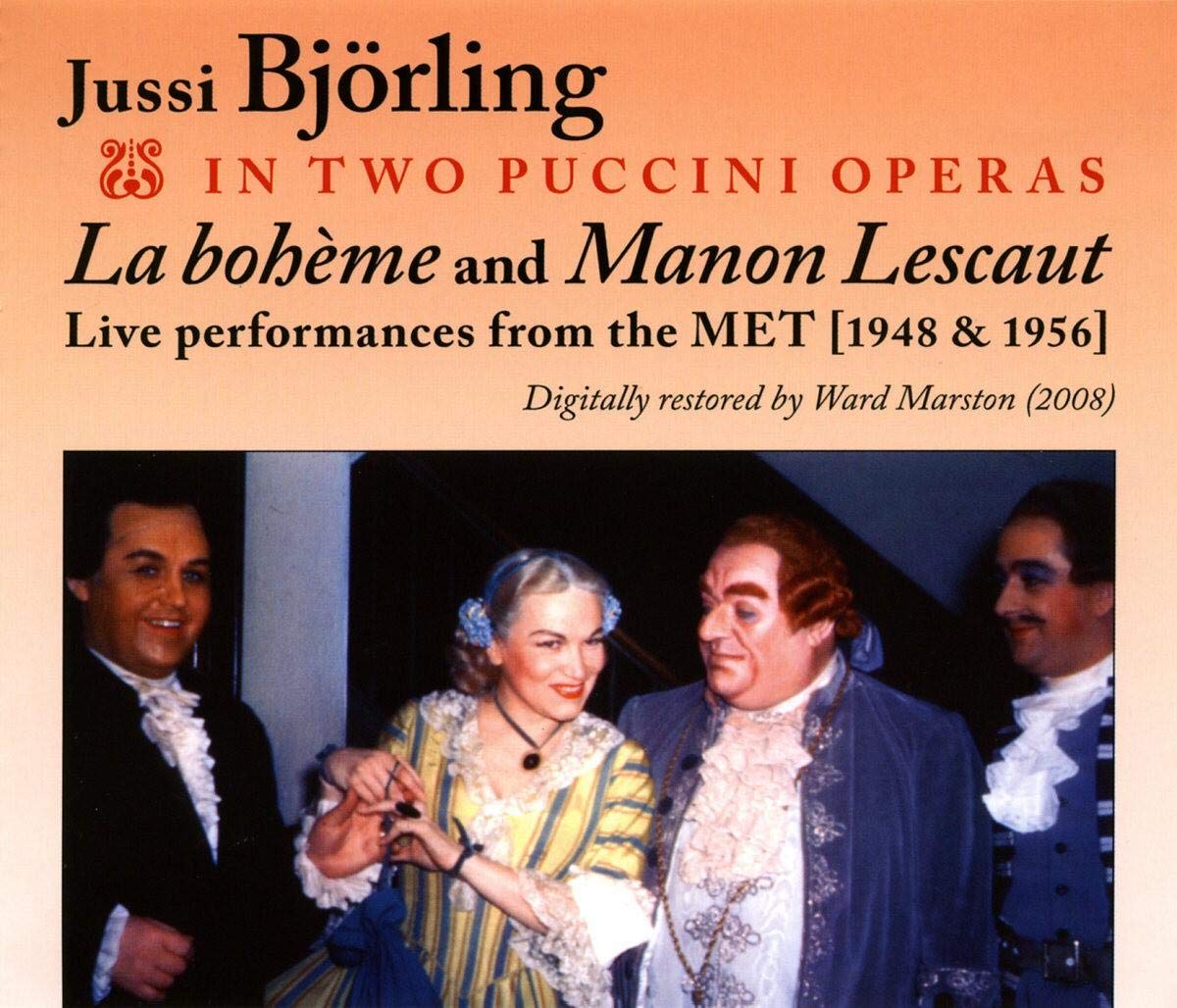 Jussi Bjorling in two Puccini Operas (4CD)