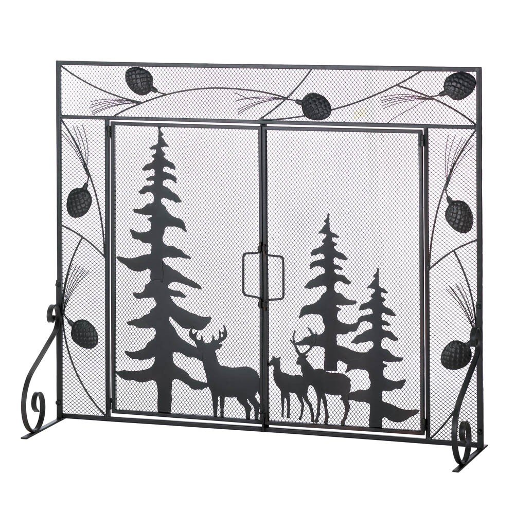 VERDUGO GIFT CO Woodland Wonder Fireplace Screen