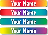 Vista 96 de Lovable Labels - 120 Etiquetas infantiles personalizadas, impermeables, aptas para lavavajillas, se pegan y despegan, son ideales