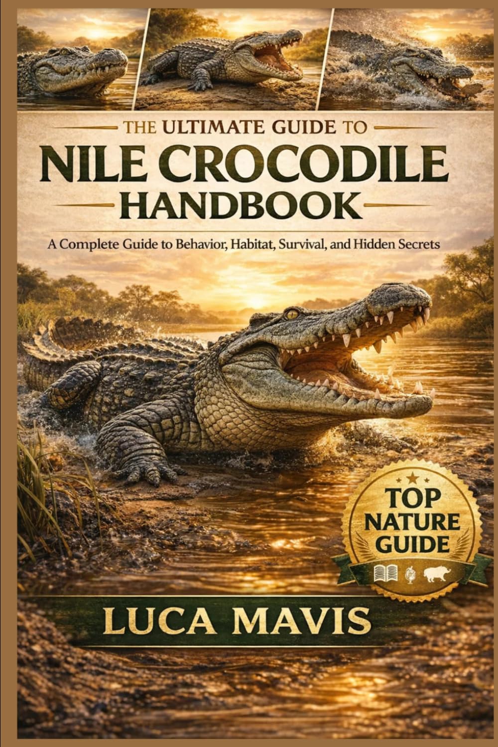 THE ULTIMATE NILE CROCODILE HANDBOOK: A Complete Guide to Behavior, Habitat, Survival, and Hidden Secrets