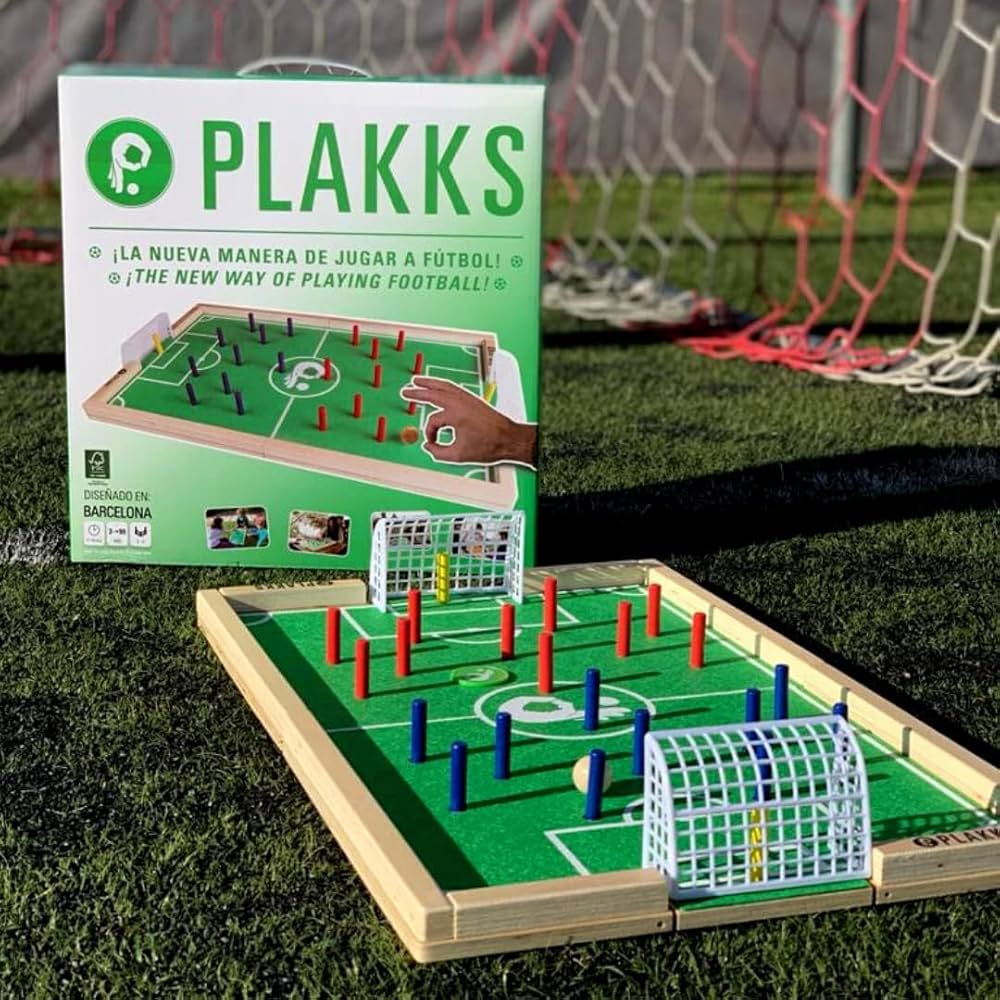PLAKKS Football Board Game from 3 to 99 Years 2 to 4 Players