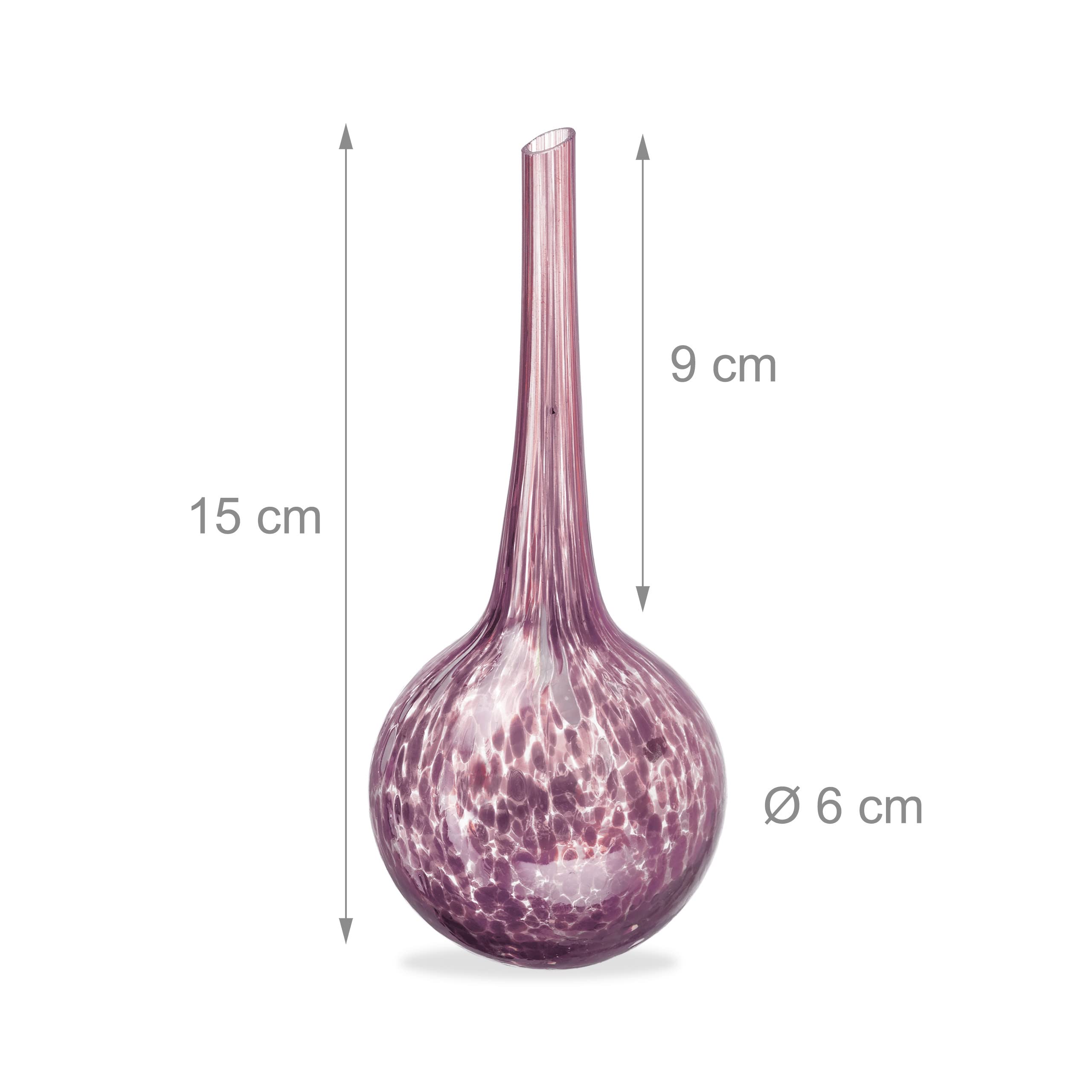 Relaxdays Globes d'arrosage lot de 6, Distributeur eau plantes et Relaxdays Globes d'arrosage lot de 6, Distributeur eau plantes et
