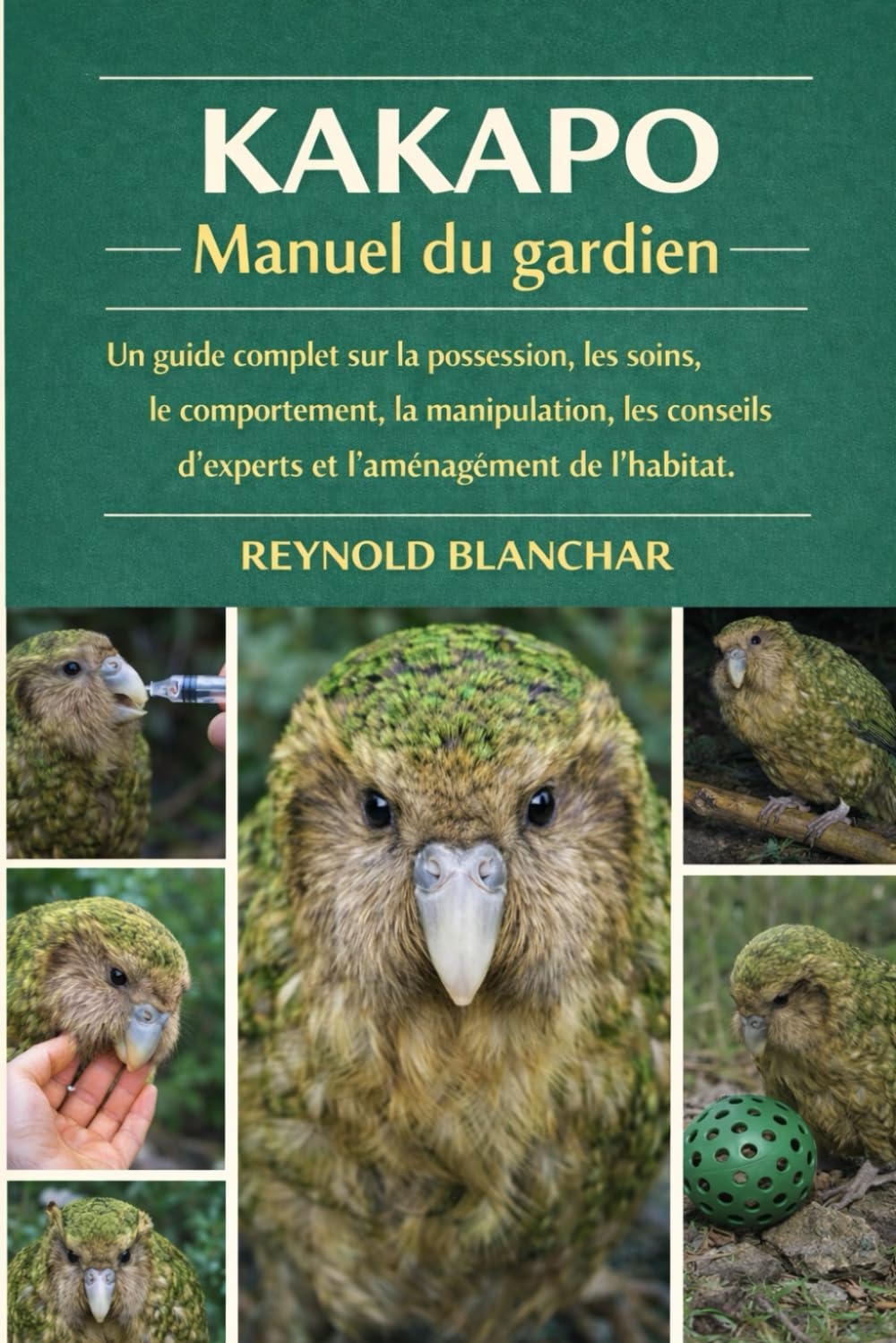KAKAPO MANUEL DU GARDIEN: Un guide complet sur la possession, les soins, le comportement, la manipulation, les conseils d'experts et l'aménagement de l'habitat