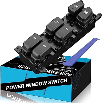 Upgraded Window Switch Driver Side for-Hyundai Sonata 2009 2010 Power Master Window Switch Replace OE# 93570-3K600 935703K600 Front Left Side