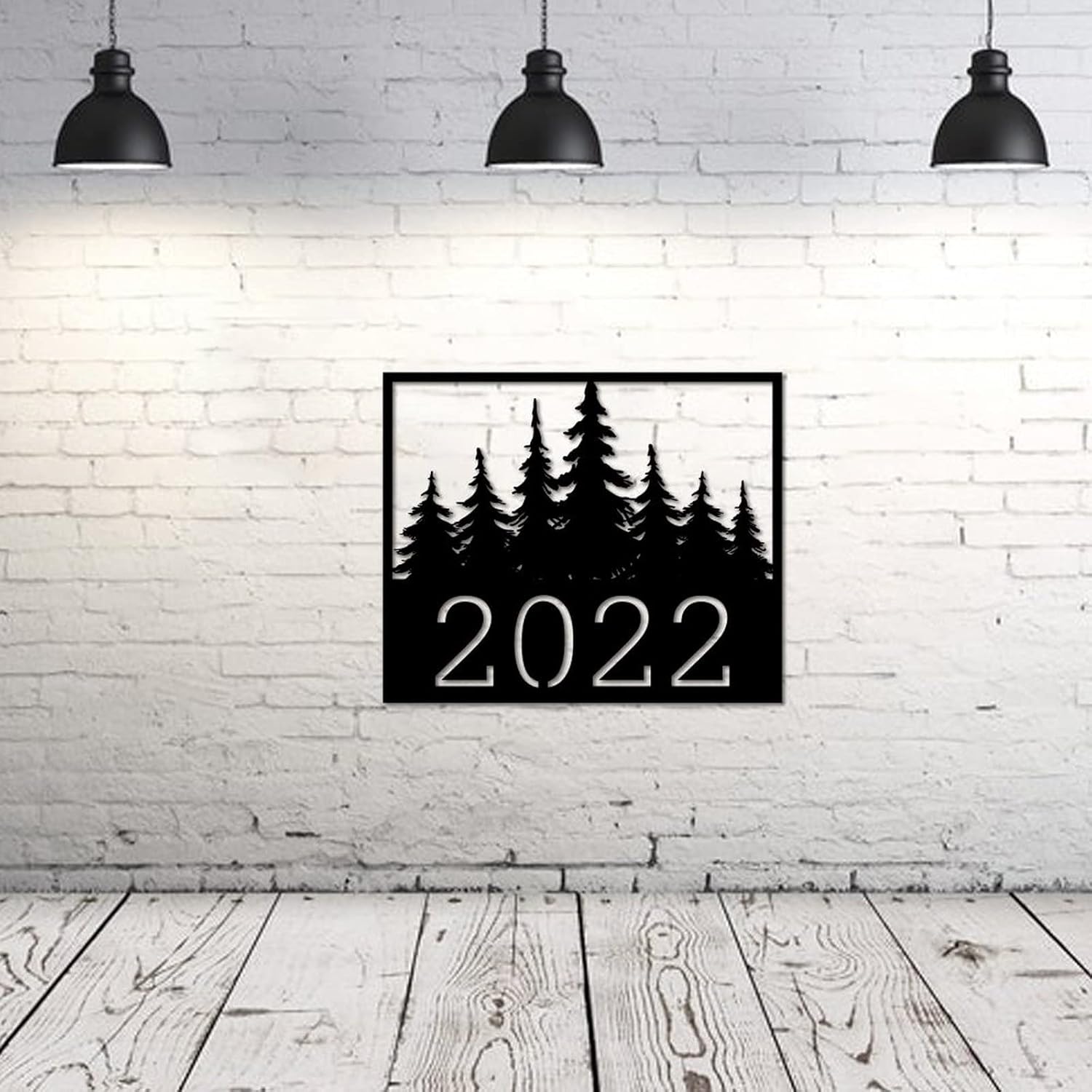 Metal Wall Art Vertical Personalized Metal Address Sign Wall Hanging Mailbox Number Sign House Home Hotel Office Garden Decorative Wall Plaque