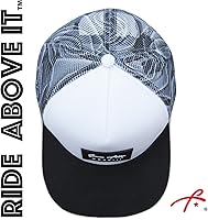 Vista 91 de Grace Folly - Gorra trucker unisex gorra de malla con cierre trasero negro (Black with Fade)