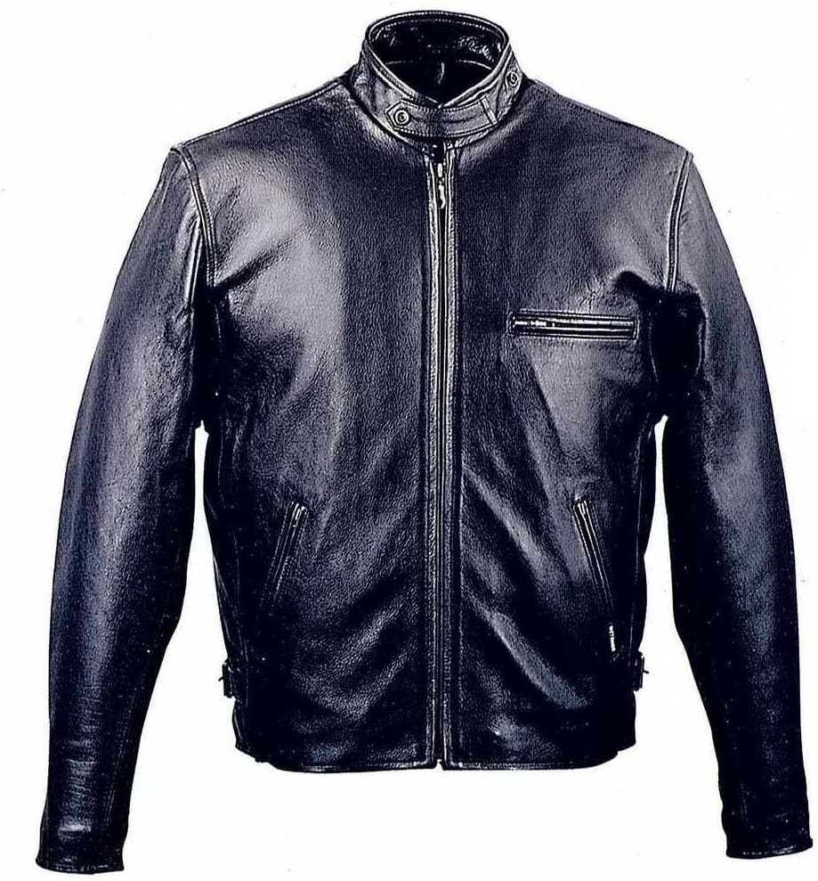 M2M Men's Damon Salvator Premium Quality Leather Jacket