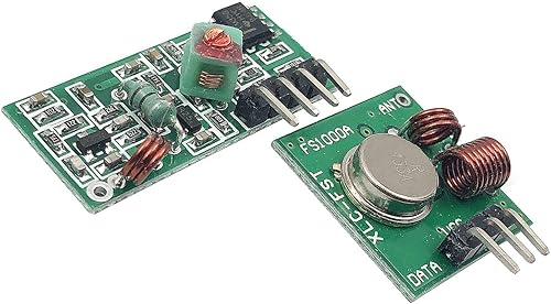 Miniatura 4 de FainWan 5 juegos de transmisor + receptor 433M Módulo transceptor súper regenerativo de alta frecuencia compatible con alarma antirrobo