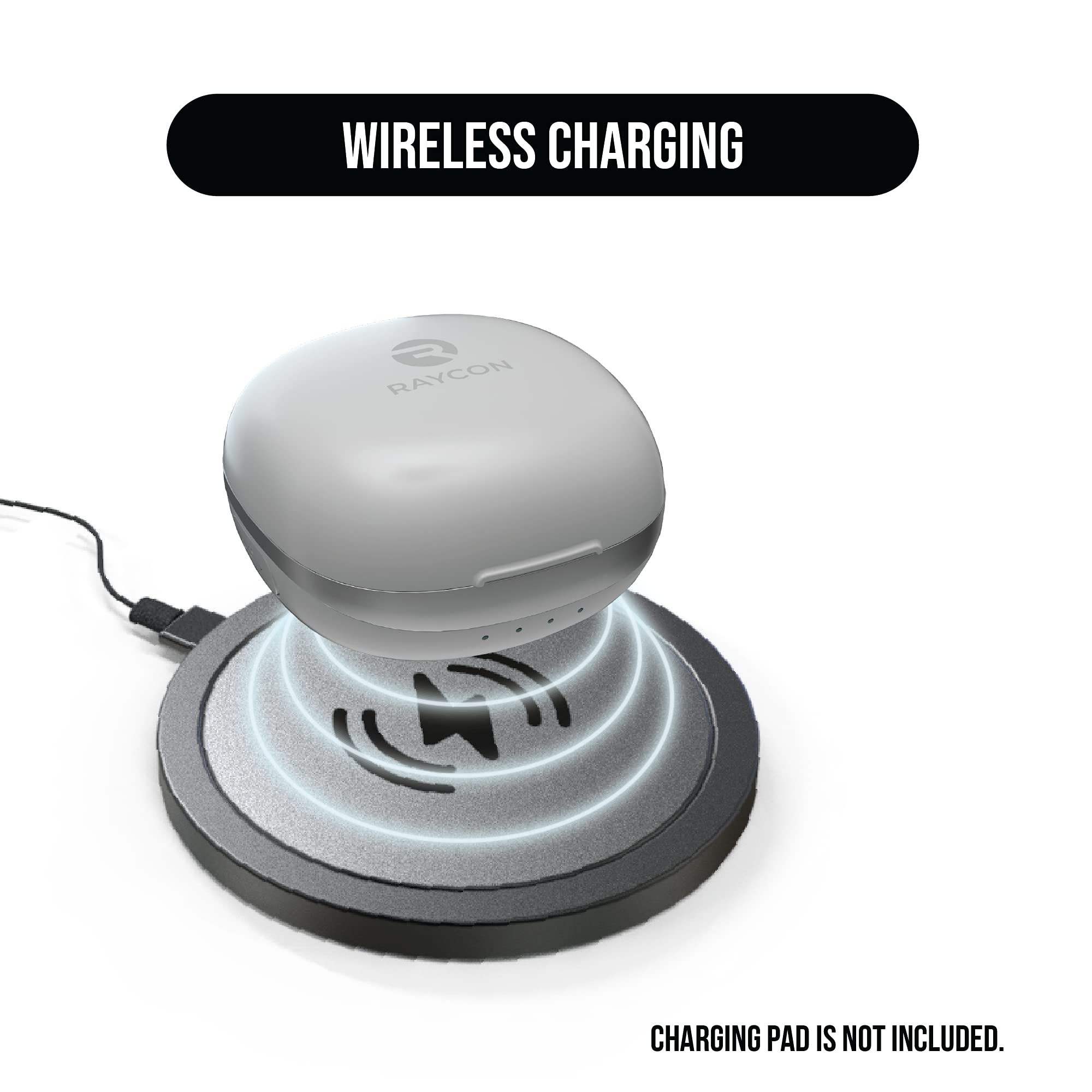 Raycon The Fitness Bluetooth True Wireless Earbuds with Built in Mic 54