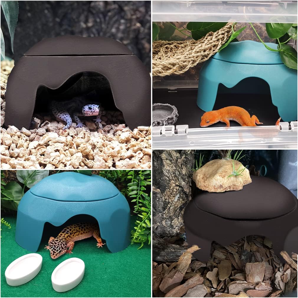 Hamiledyi Reptile Hide Box Leopard Gecko Hideout Nepal Ubuy