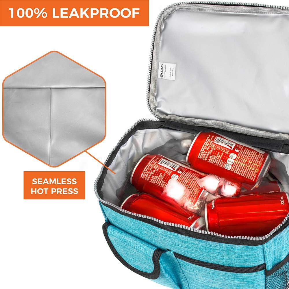 Amazon.com: opux Insulated Lunch Bag Women Men, Dual Compartment