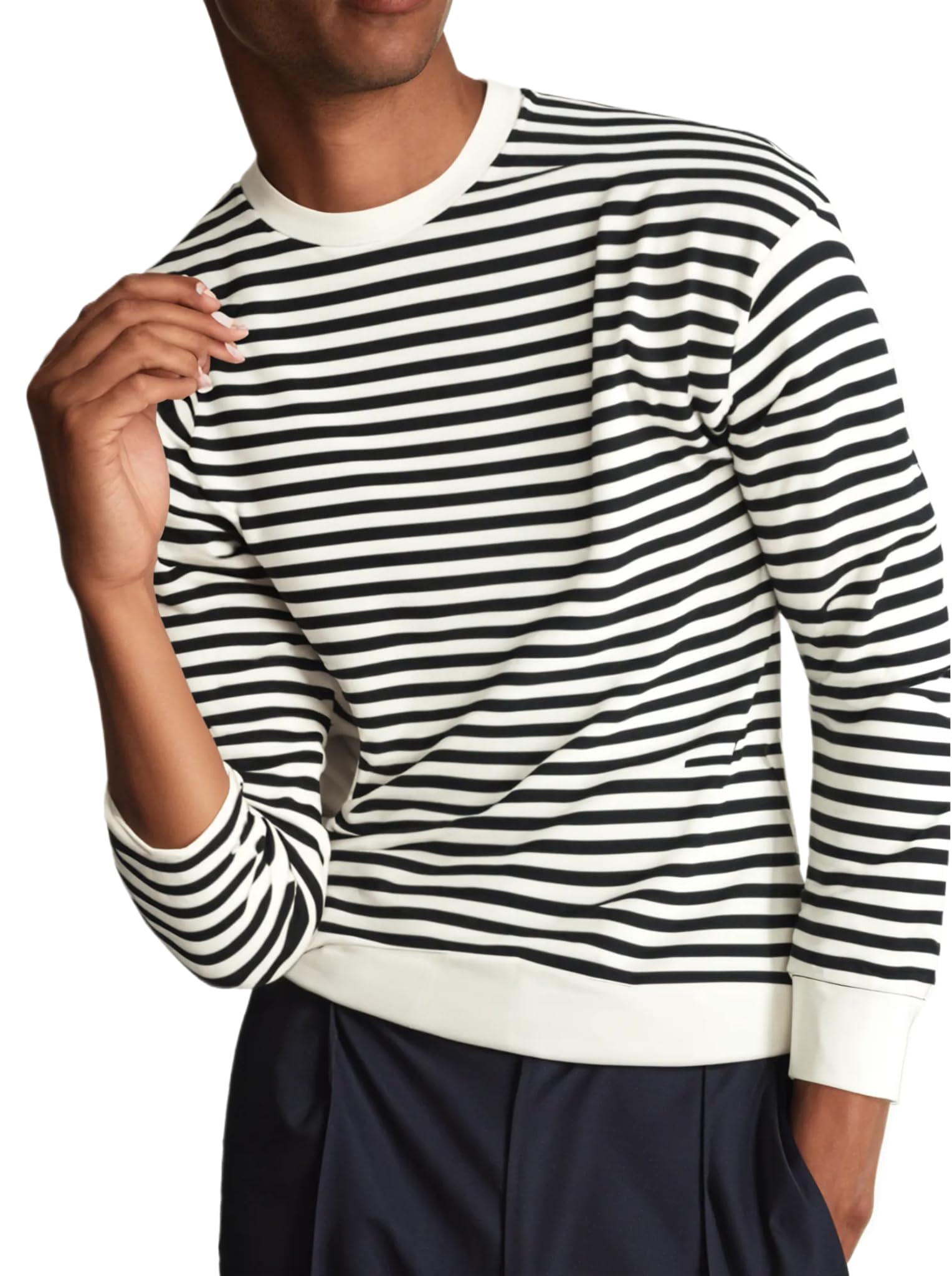 mack jonney VIMAL JONNEY Men Striped T-Shirt || T-Shirt for Men || Full Sleeve T Shirt || T-Shirt-VIMAL640527-picture-20