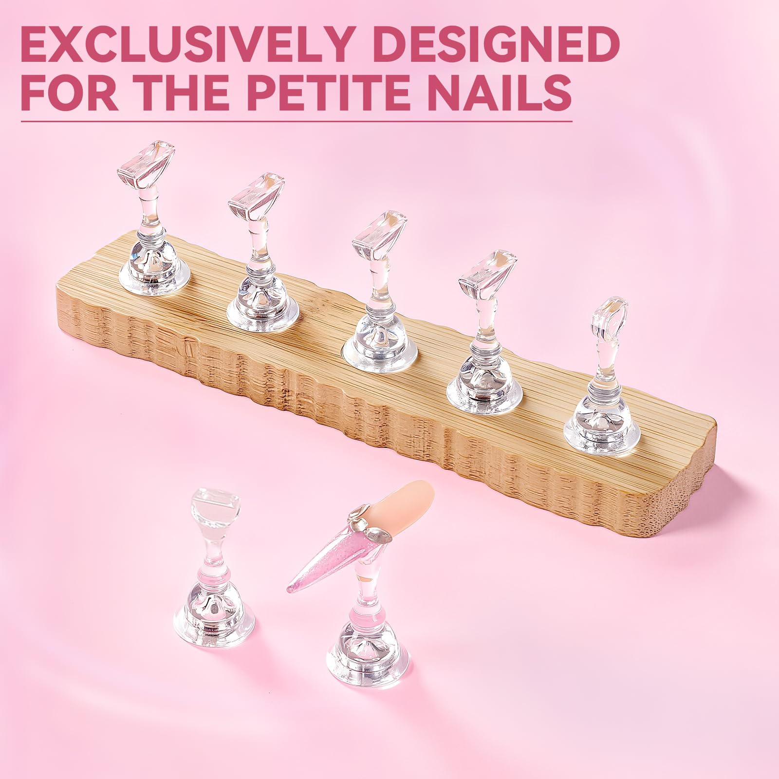 Press On Nail Stand - Display & Practice Your Art -9 Press On Nail Stand - Display & Practice Your Art -9