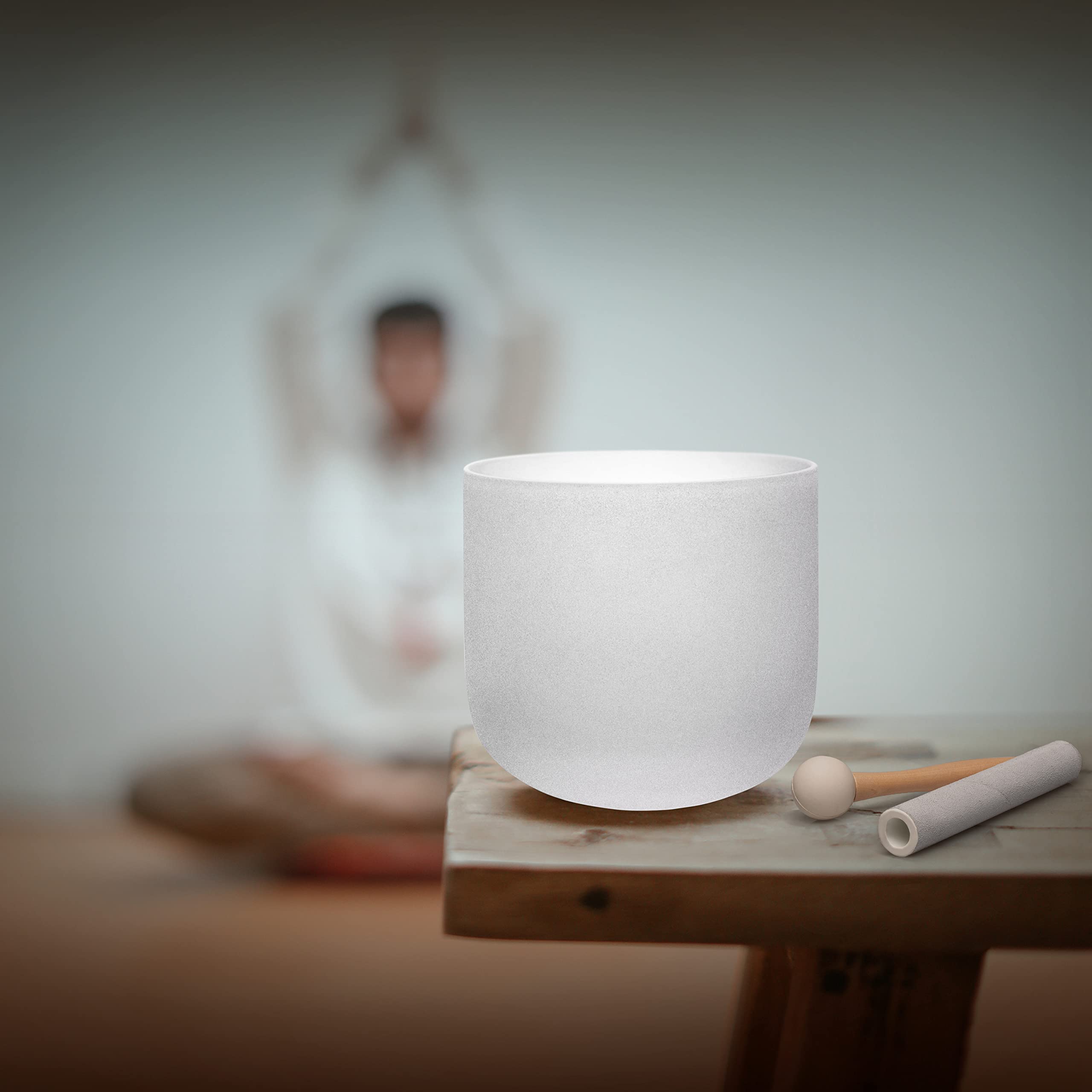 Amazon | ALIOTH C Note クリスタル シンギングボウル ルートチャクラ