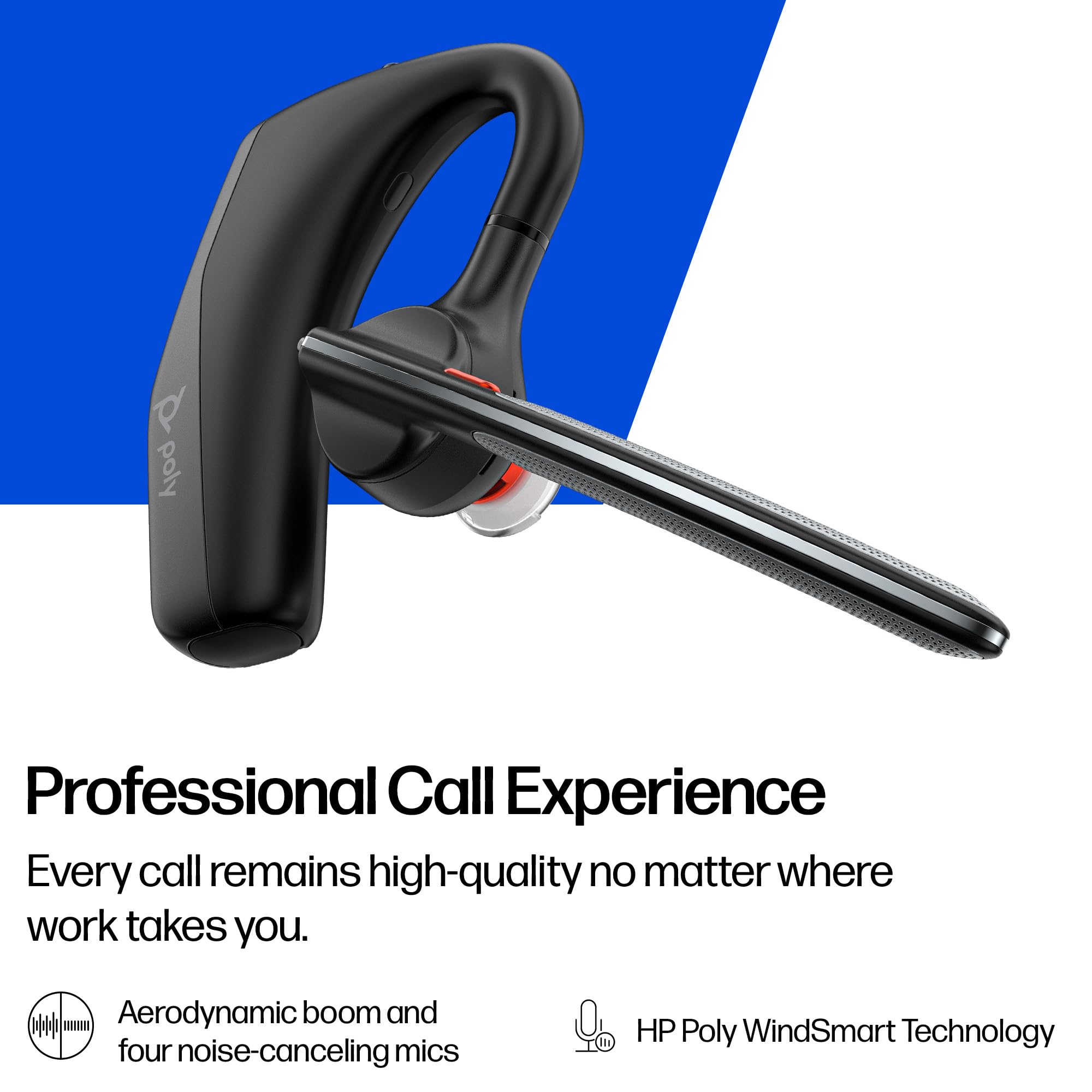 Amazon.com: Poly Voyager Legend 30 - Bluetooth Headphones with Mic