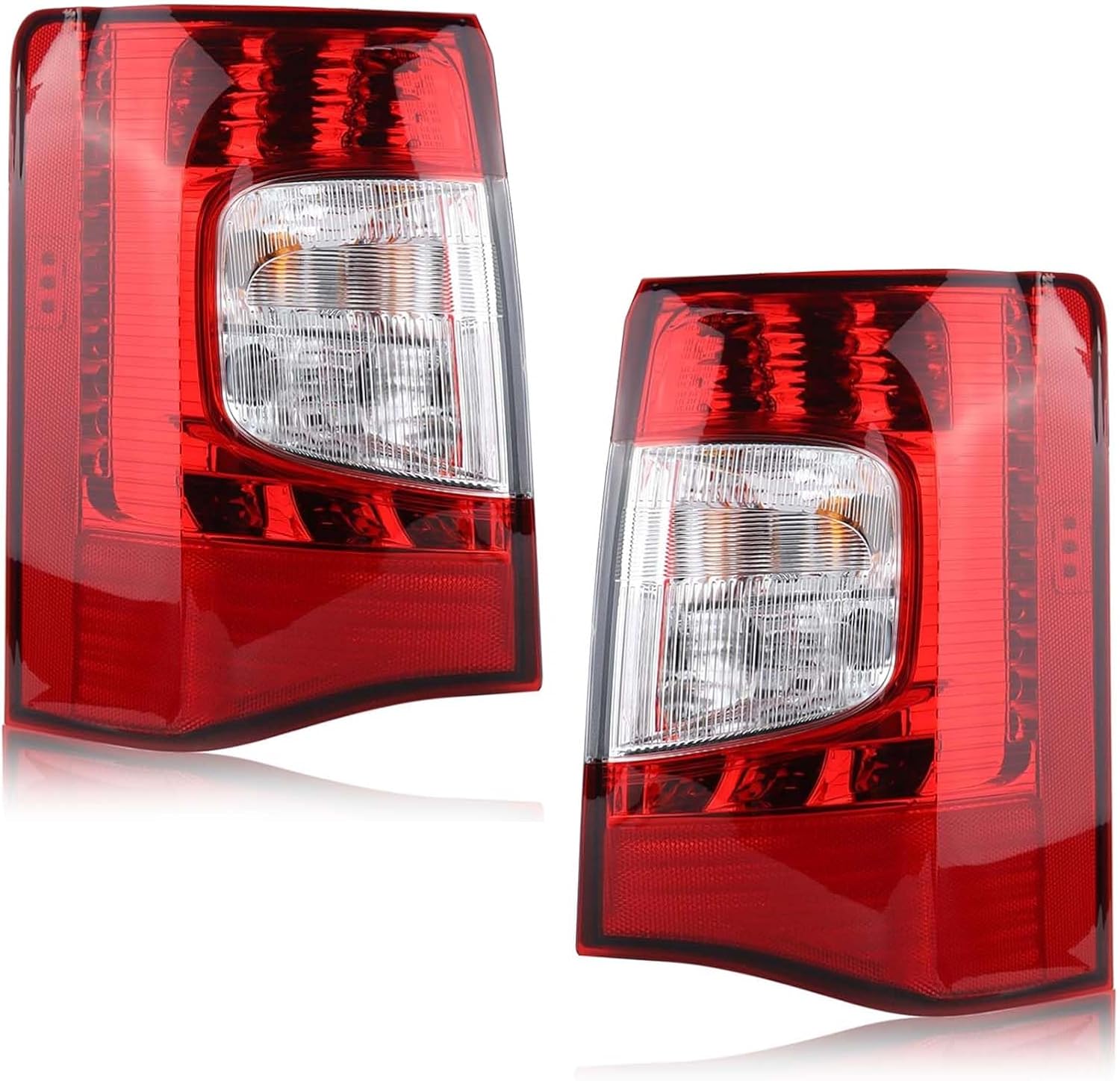 LED Tail Light Fit for 2011-2016 Chrysler Town & Country,Taillight Brake Lamp Rear Light Replacement Driver Passenger Side CH2800198 CH2801198