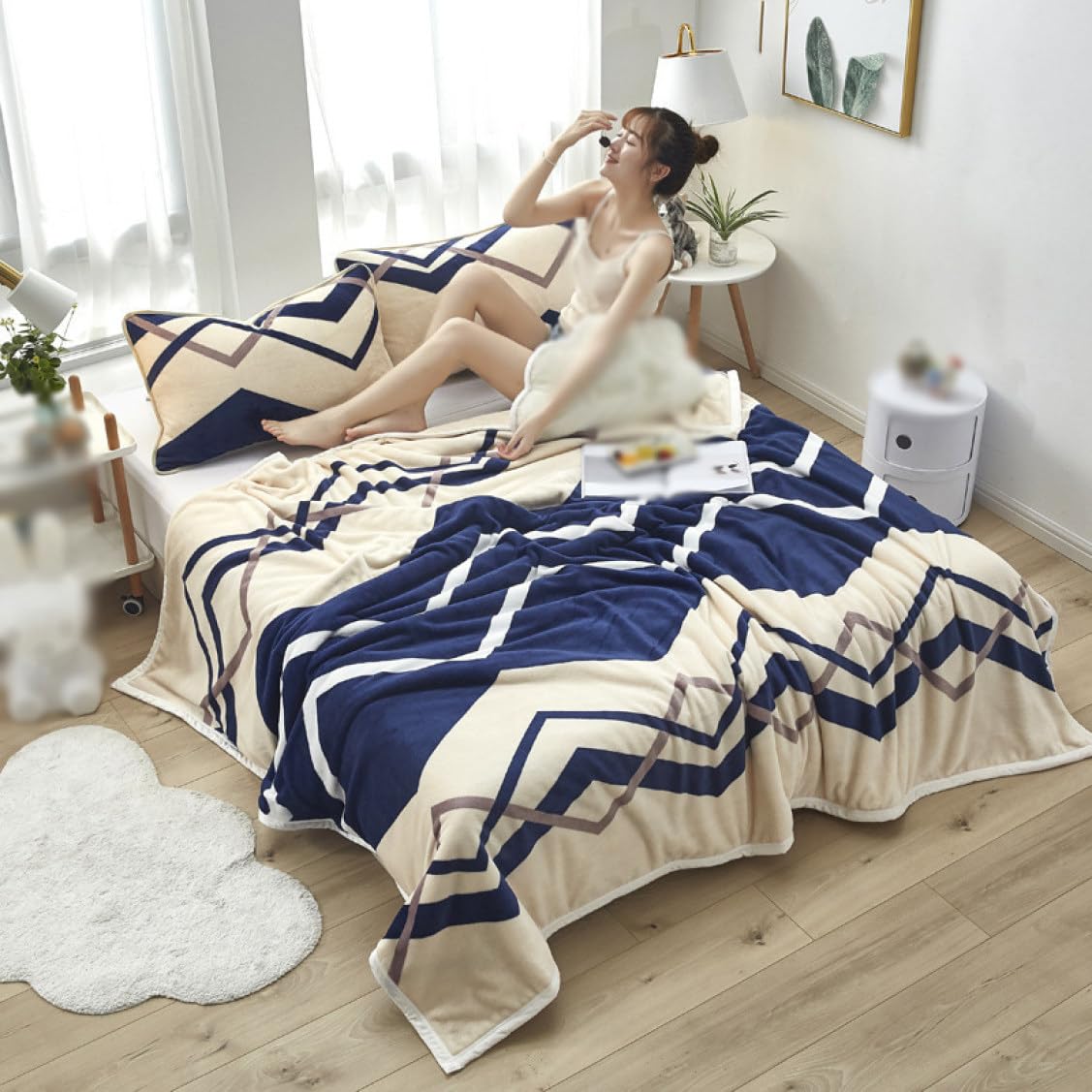 まいまいバーバリ毛布 Amazon｜MAIBED フランネル 毛布 鮮やかな色彩 格子柄 厚手
