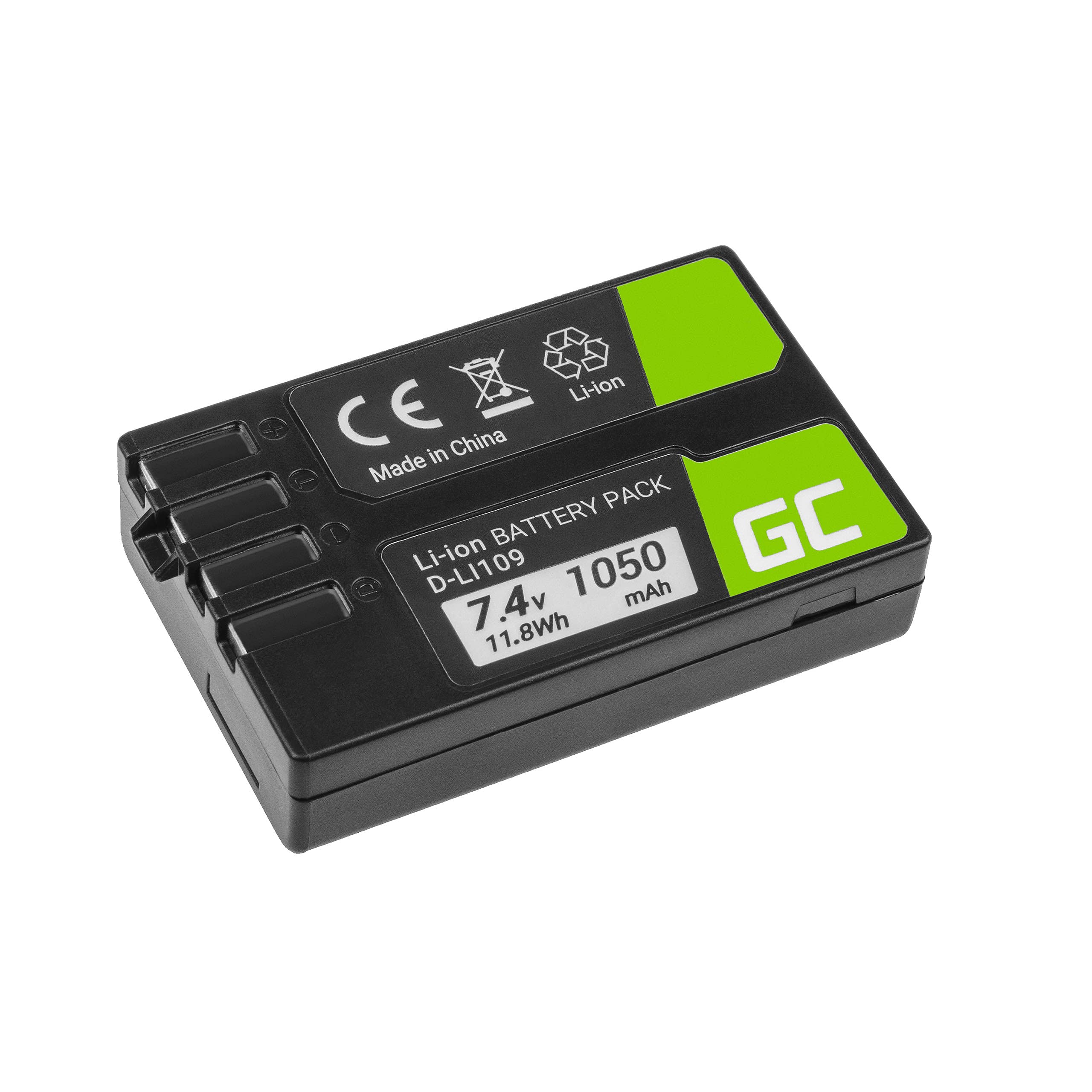 Vhbw 2X Akku Für Pentax D-Li109 – 900 MAh, 7,2 V Li-Ion, Kamera-Ersatzakku