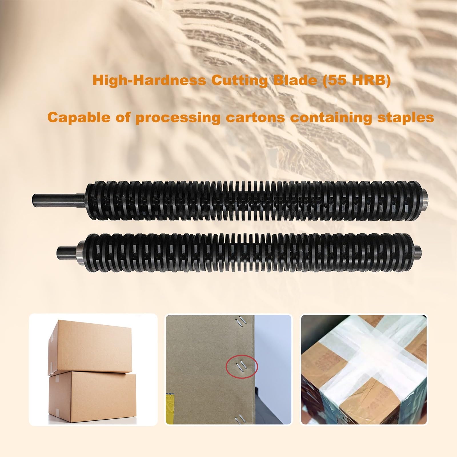 Máquina trituradora de cartón, procesador de expansión de caja corrugada para material de embalaje, 325 mm de ancho para embalaje exprés, fabricante de papel de panal
