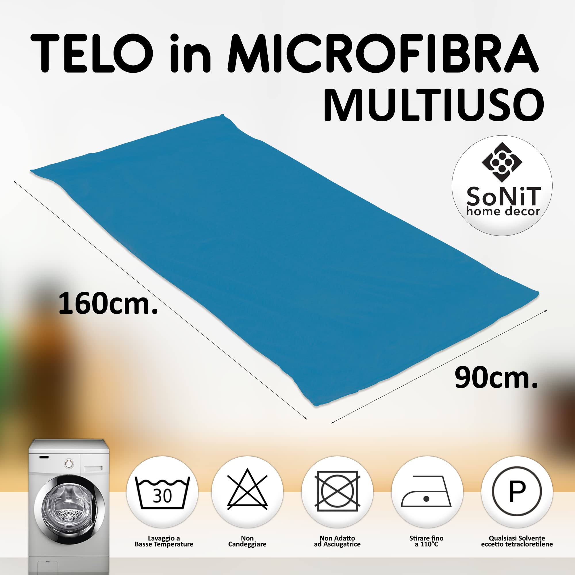 SONIT - Serviette De Plage En Microfibre - Serviette De Plage Et De Gym