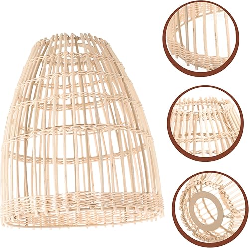 Miniatura 2 de Yardwe 3 piezas de lámpara de araña, cubiertas de luz de araña, cubierta de luz colgante, pantalla de dormitorio, organizador de escritorio, estante