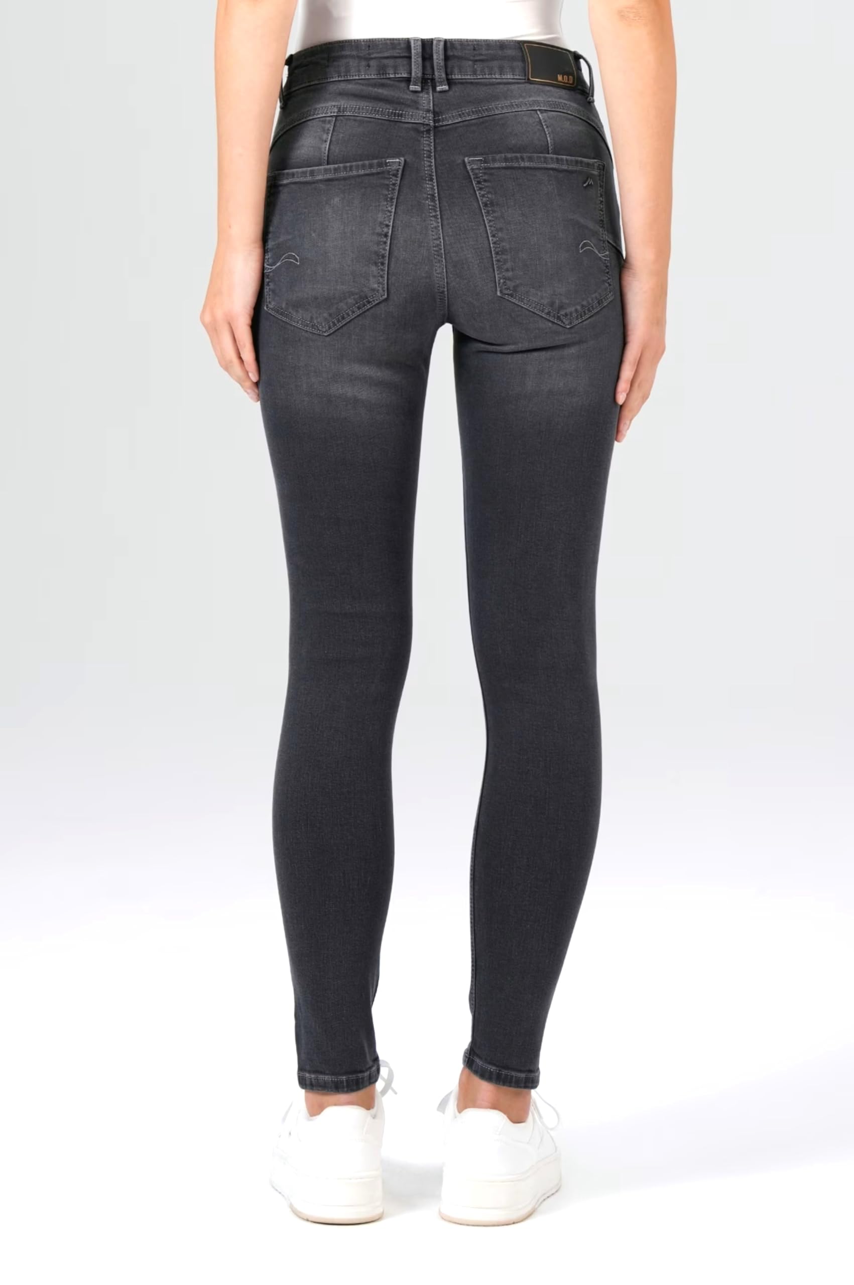 Miracle of Denim M.O.D Damen Jeans Elena Skinny Fit, Bequemer Stretch-Denim, Schlanke Passform