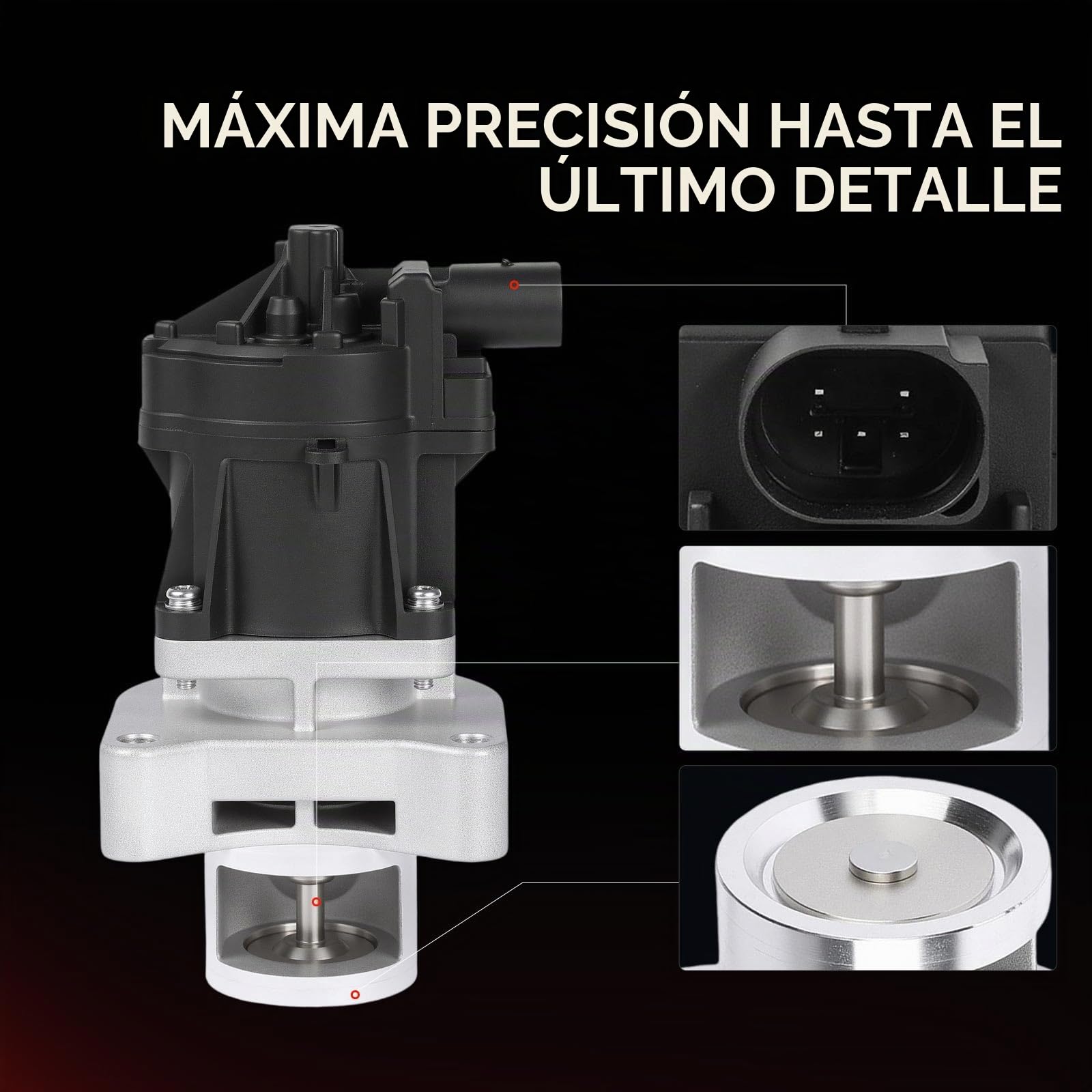 Frankberg Válvula EGR (válvula de recirculación de gases de escape) diésel | Compatible con: Captiva C100 C140, Orlando J309, Cruze Hatchback J305, Antara L07, Cruze Station Wagon J308, Cruze J300