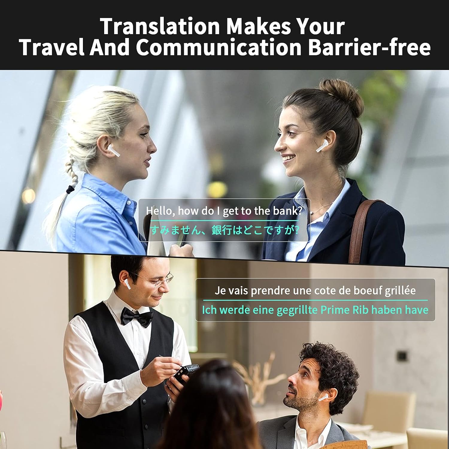 Language Translator Wireless Bluetooth Languages Photo