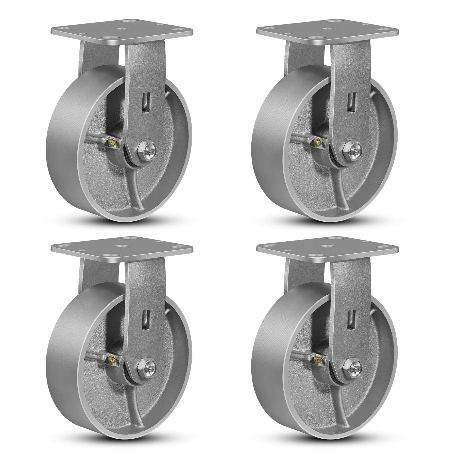 Heavy Duty Industrial Casters - Set of 4 -20 Heavy Duty Industrial Casters - Set of 4 -20