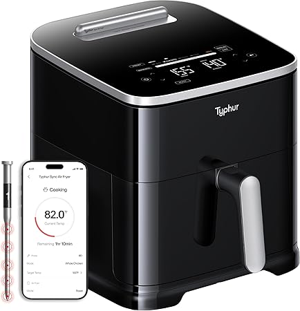 Typhur Sync 8QT AI Smart Air Fryer with Built-in Wireless