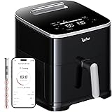Typhur Sync 8QT AI Smart Air Fryer with Built-in Wireless Meat Thermometer, 9-in-1 XL Non Toxic...
