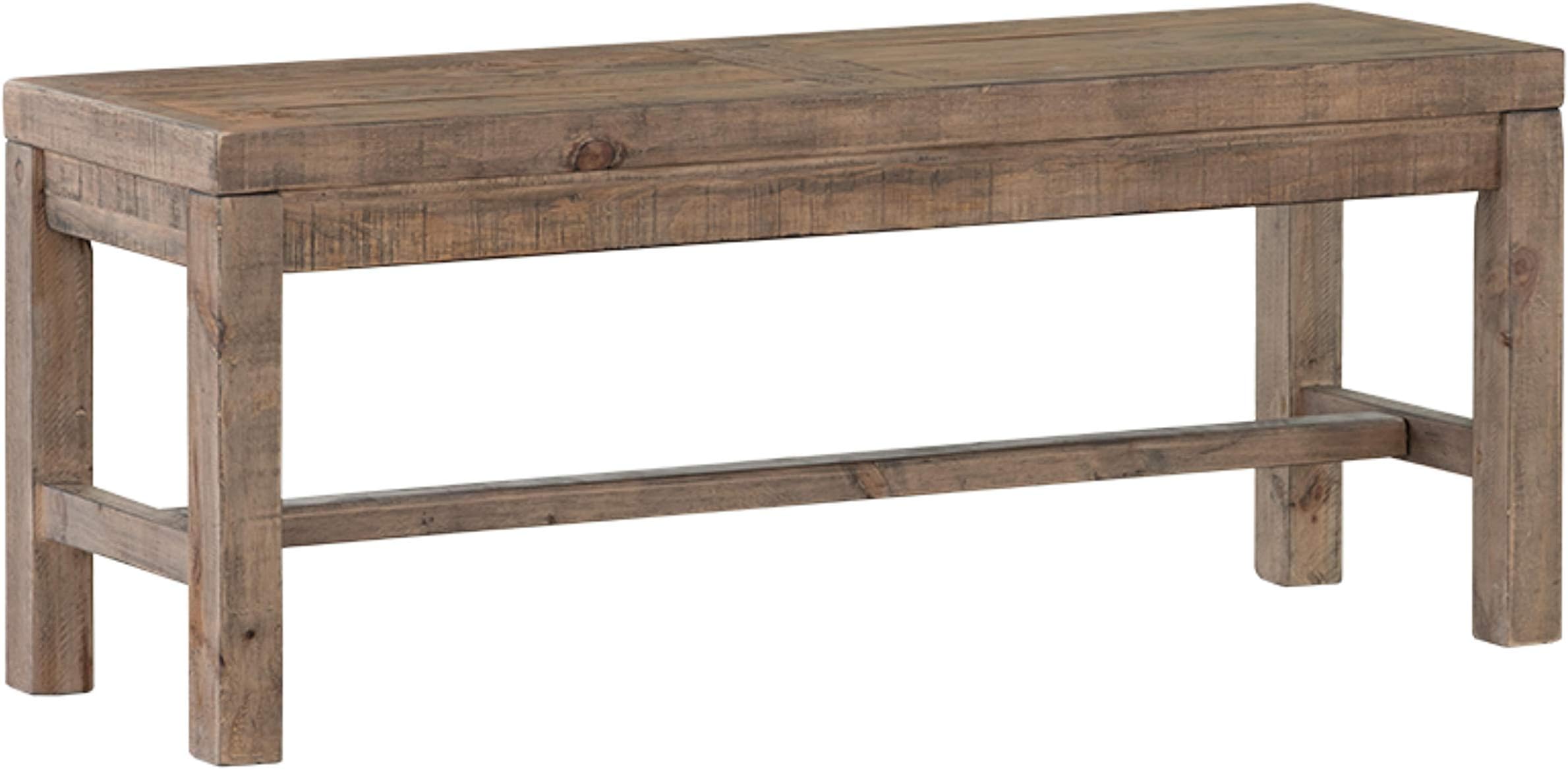 Cortesi HomeStonemill Dining Bench, 44", Brown