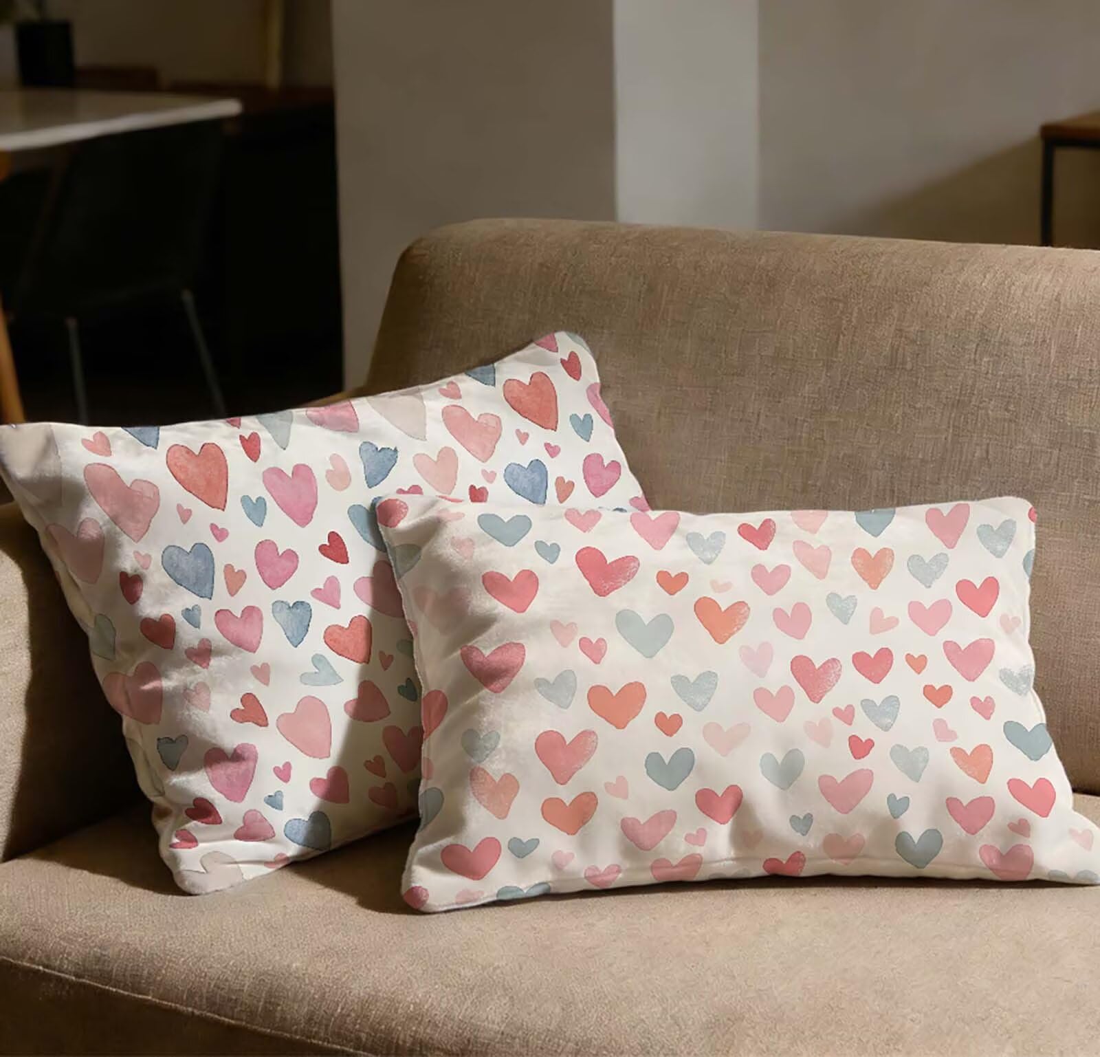 Taie oreiller 50x70 velours anti-frottement avec fermeture éclair invisible