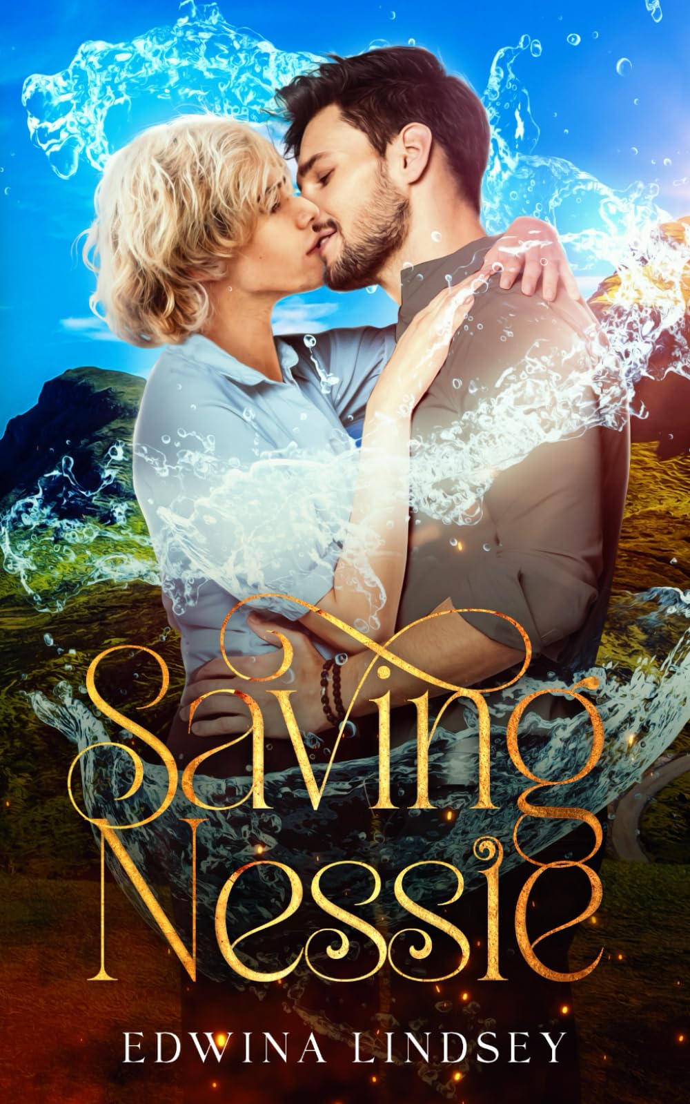 Saving Nessie: A steamy M/M romance inspired by Scottish folklore (The Walker Witch Files)