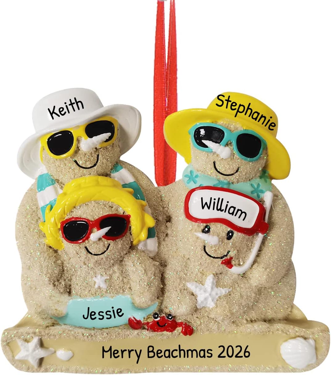 Personalized Family Christmas Ornaments Custom Ornaments