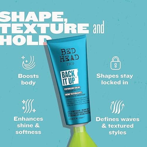 Miniatura 3 de Cabeza de cama por TIGI Back It Up Crema texturizante para forma y textura 42fl oz