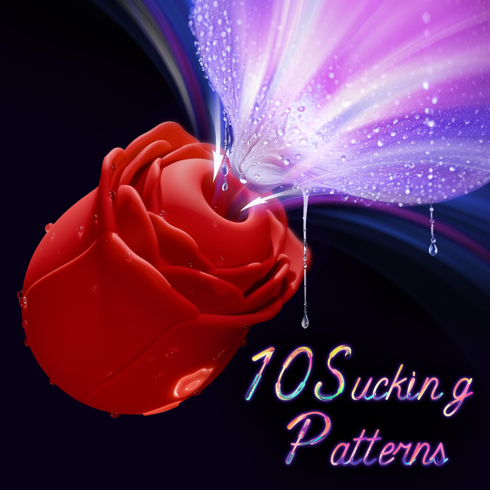 LUMODIA Adult Toys for Women, Women Sex Toys Vibrator with 10 Sucking Patterns Female Sex Toy, Sucking Vibrator Adult Toy Dildo s, Adult Sex Toys & Games