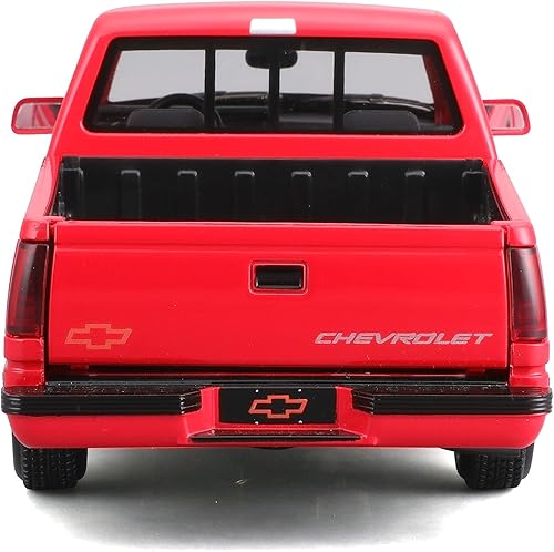 Miniatura 4 de Maisto 1:24 Edición Especial 1993 Chevrolet 454 SS Pick-up Camión, Rojo