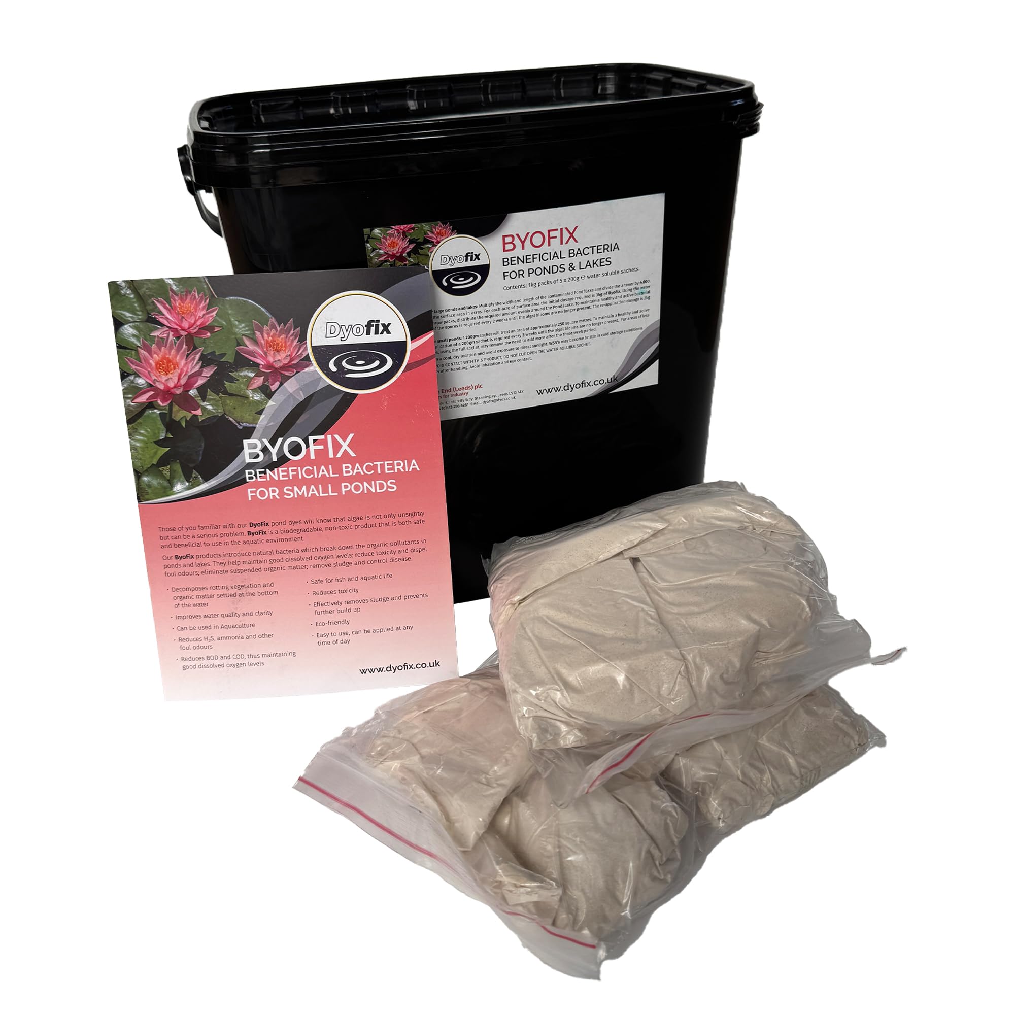 Byofix Beneficial Bacteria Powder | remove sludge, eliminate