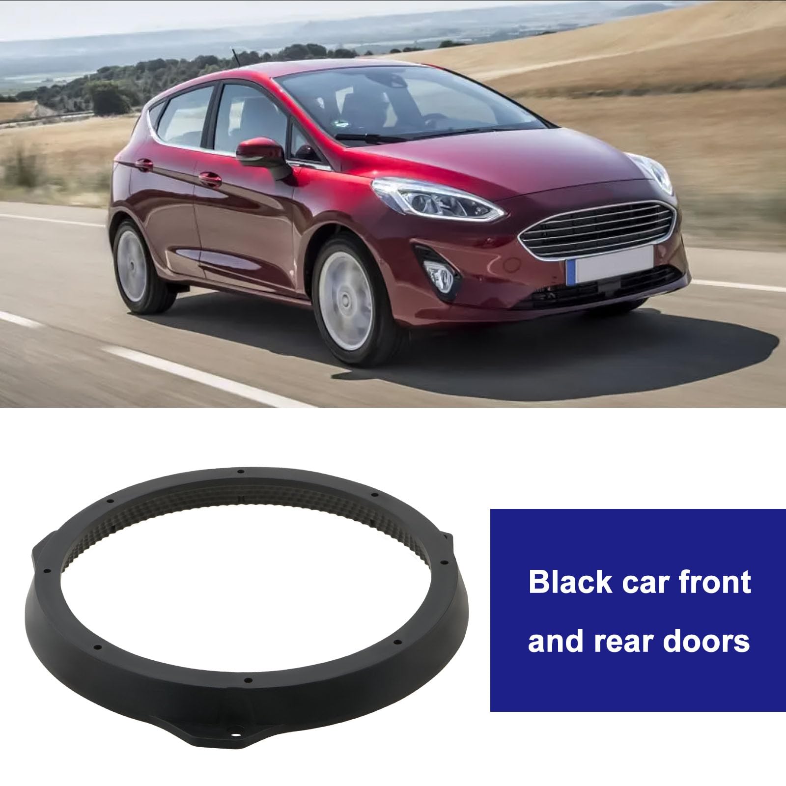 ATD SAR-40118 Front Door Speaker Adapter Rings (165mm 6.5") For BMW MINI Models (2001>Onwards