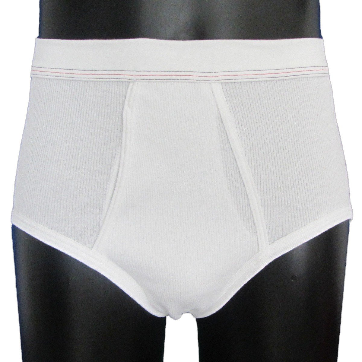 HERMKO 3248 Confezione da 5 Slip Uomo con Cuciture Doppie Cotone bio
