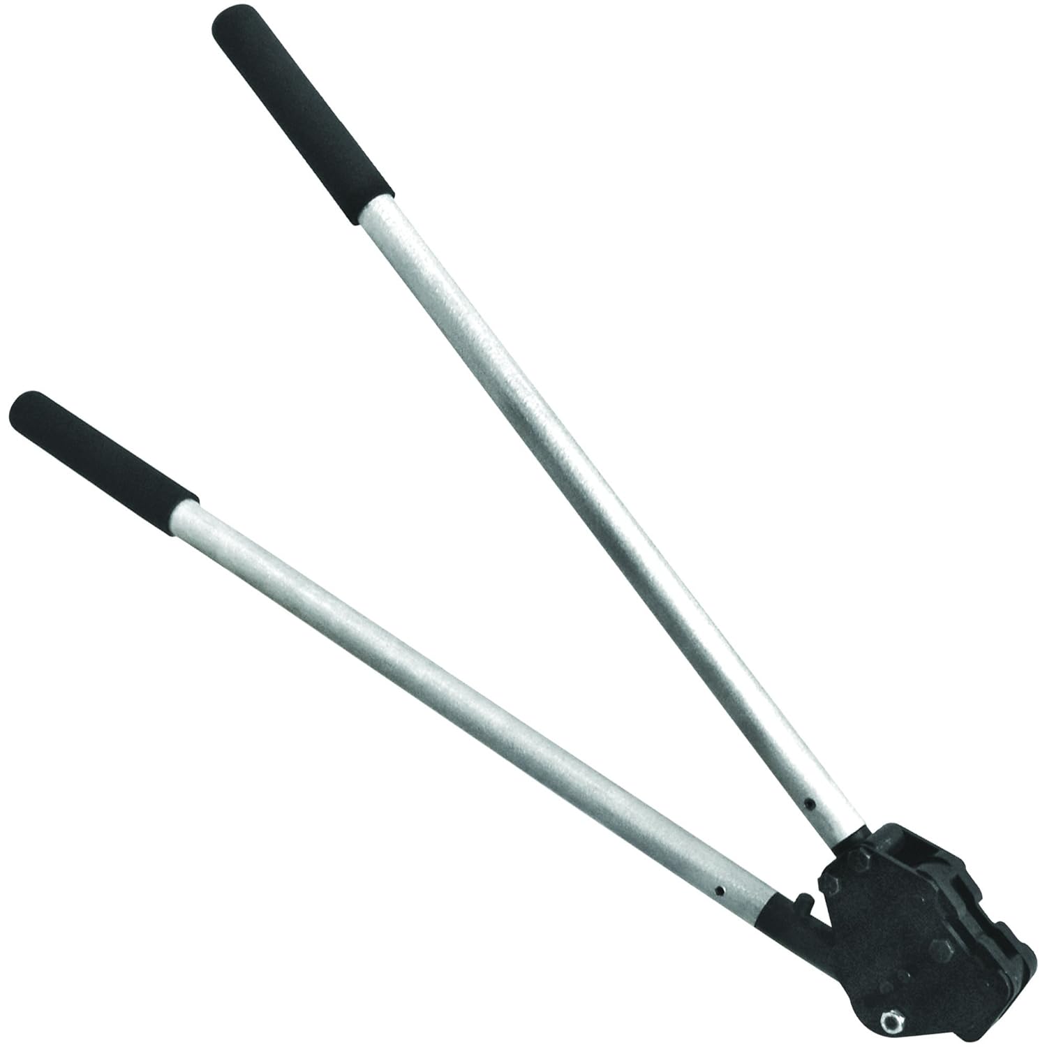 Partners Brand Double Notch Steel Strapping Sealer, 1 1/4", Black