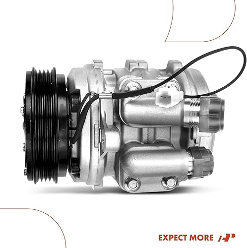 Miniatura 9 de A-Premium Compresor de aire acondicionado con embrague compatible con Suzuki X-90 1996-1998, Sidekick 1989-1994, Swift 1989-1994 y Geo Metro