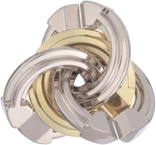 Miniatura 2 de BePuzzled  Cyclone Hanayama Metal Brainteaser Puzzle Mensa Nivel 5, para edades de 12 años en adelante